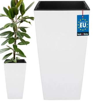 Hrnec 325x325x610 mm urbi square white s vložkou