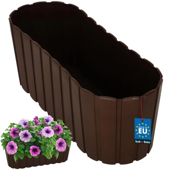 Skrzynia plastový hnědý