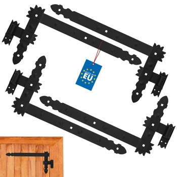 Páskový úhelníkový závěs 600 garážový rohový pro okenice - Barva černá