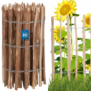 Lískový plot oplocení obruba palisáda břidlice 70 cm