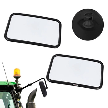 Vnější knoflíkové zrcadlo univerzální 31x20,5 cm sada 2 ks.