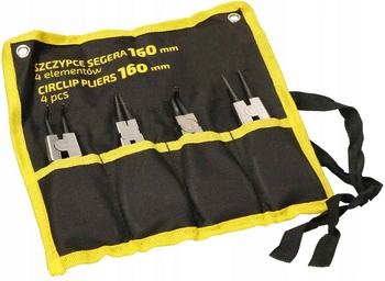 Sada kleští 160mm segerovy kleště na kroužky