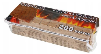 Krbový podpalovač vařič podpalovač gril 200 kostek