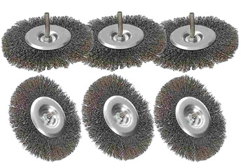 Drátěný kartáč 120 mm - 6 ks.