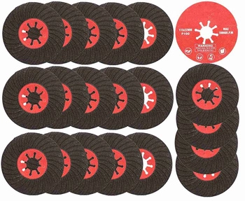 Brusný kotouč 100 gres - 20 ks.