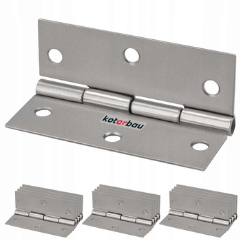 Závěs spojovací křídlový 60mm nikl sada 12 ks.