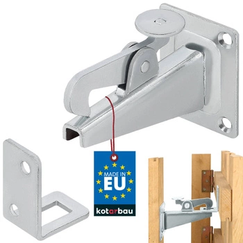 Podpěrka blokování omezovač dveří branky brány - Barva zlatá