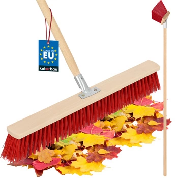 Zametací kartáč 65 cm s hřídelí kotarbau červena