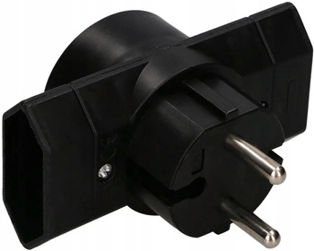 Třícestný rozdělovač zásuvky b/u - Barva černá