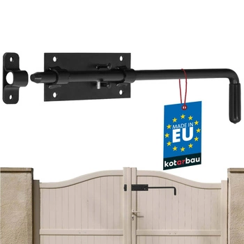 Šroub garážové brány černý šroub 400 mm