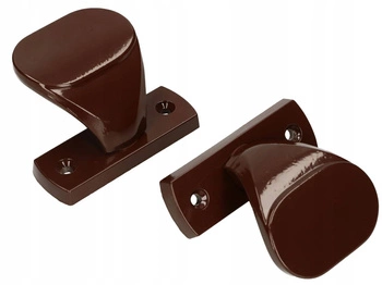 Dveřní madlo 65, dveře, brány, 2 ks - Barva hnědá