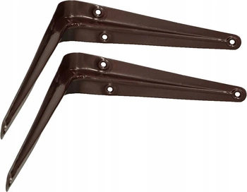 Koutová podložka podpěra 20x15 cm 2 ks - Barva hnědá