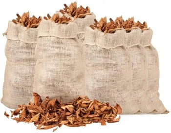 Jutové pytle na odpad z ovoce a zeleniny - 6 ks.