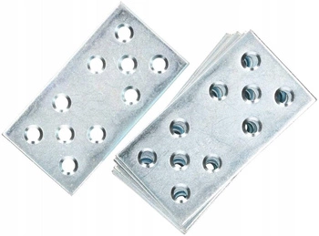 Destička perforovaná 76x40 - 50 ks.