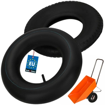 Pneumatika s vnitřní duší pro trakaře vozíky kostka se 4 plášti 40 cm