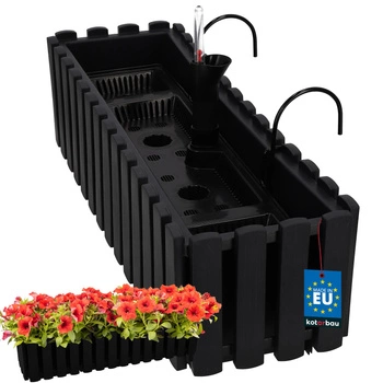 Květináč balkónový antracit 600 MM