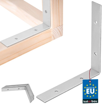 Pozinkovaný tesařský úhelník 150x150x25 mm sada 12 ks