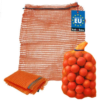 Rashlový pytel se stahovací šňůrkou na zeleninu brambory 15 kg 40x60 cm
