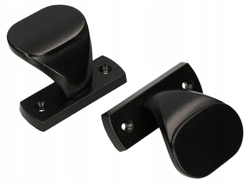 Držák dveří komplet 65 dveře branka - 2 ks - Barva černá