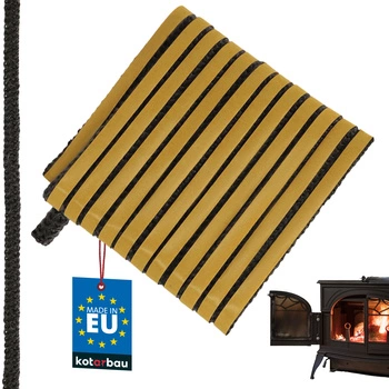 Samolepicí páska na těsnění krbu a kamen 8x4 mm 2,5 m