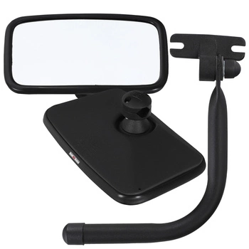 Univerzální zrcátko s ramenem na knoflík pro traktor bagr 25x16,5 cm