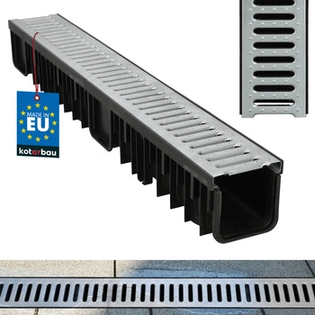 Lineární odvodňovací žlab 1m mřížový kanál