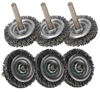 Drátěný kartáč 40 mm - 6 ks.