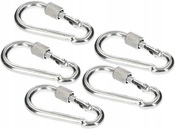 Karabina otočná 50 háček na lano - 5 ks.