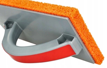 Hladítko s houbou na štukování sádrových omítek 18 mm - Barva oranžová