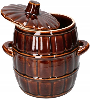 Kameninový sud 3,2 hrnce na nakládání okurek zelí