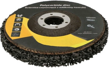 Čisticí kolečko z tvrdého rouna 125 mm