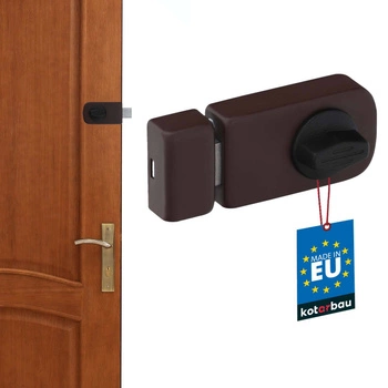Zámek horních dveří hnědá 50 mm