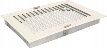 Kovová komínová větrací mřížka s oky 14x21cm