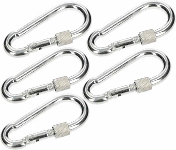 Karabina otočná 80 háček na lano - 5 ks.