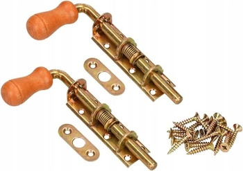 Zajišťovací šroub 150 mm pružinová patka - 2 ks.