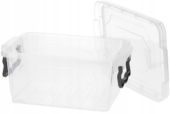 Vzduchotěsný obal na oběd snídaně 1500 ml transparentní kotarbau