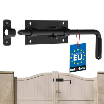 Šroub garážové brány černý šroub 300 mm