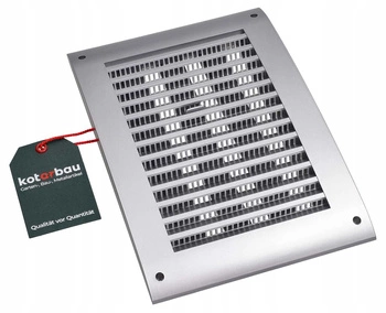 Větrací mřížka uzavřená síťkou 170x250mm