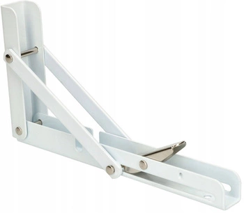 Skládací policový držák 200 bílý