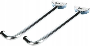 Skládací hák do sklepní garáže 300 mm - 2 ks.