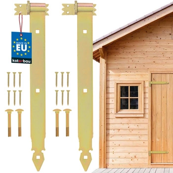 Závěs na opasek ozdobný zlatý 500 mm sada 2 ks.