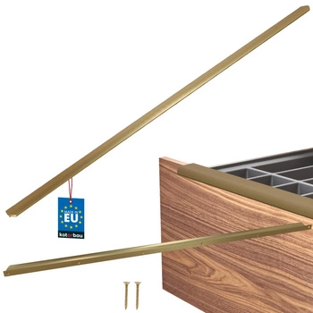 Uchyt nábytkový hliníkový zlatý mat 980/1000 mm