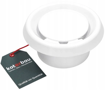 Přívod-odvod vzduchu bílý fi 100 příruba