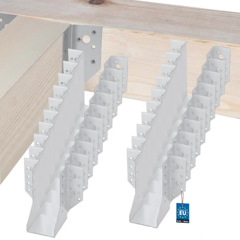 Hák na dřevěnou trám tesařský krokvový 60x130 mm sada 25 ks.