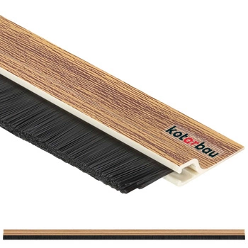 Těsnicí lišta na dveře s těsněním borovice 1 m