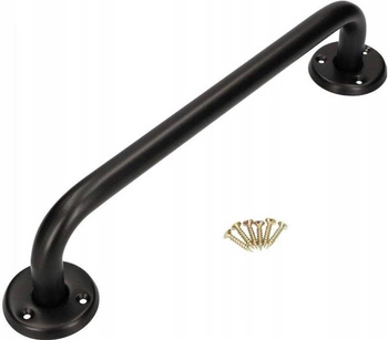 Úchyt koupelnový madlo 400 pochwyt dveře - Barva černá