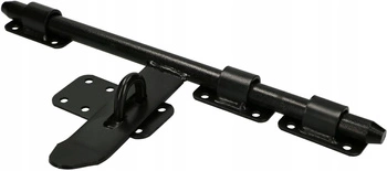 Šroub garážových vrat 340 mm úzký černý