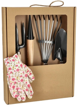 Mini sada zahradnického nářadí 4 ks + hands kotarbau