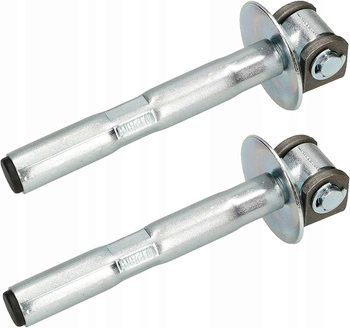 Nastavitelné portálové závěsy kotva + rozeta m20 fi27 - sada 2 ks.