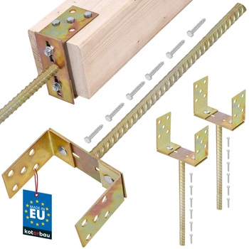 Tyčová základna nastavitelná 0-160 mm s tyčí 400 mm sada 2 ks.